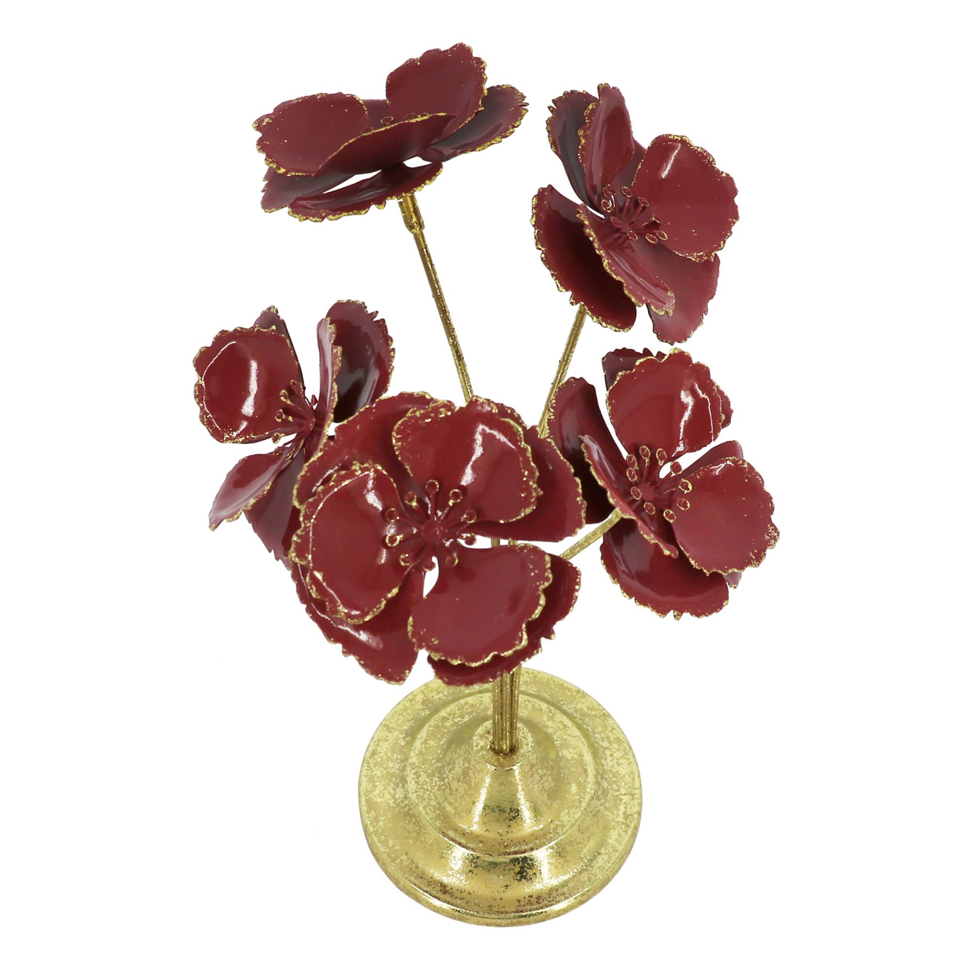 12.25" Metal Flower Tabletop Décor by Ashland